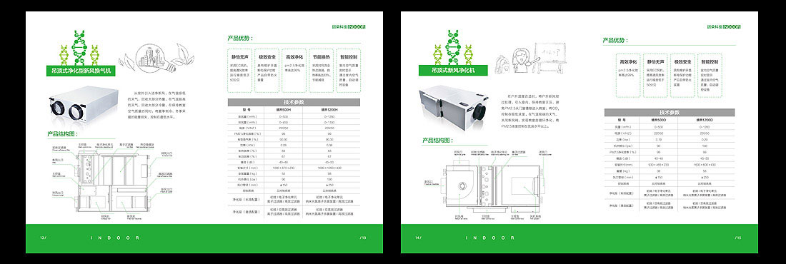 空气净化器产品画册设计-6