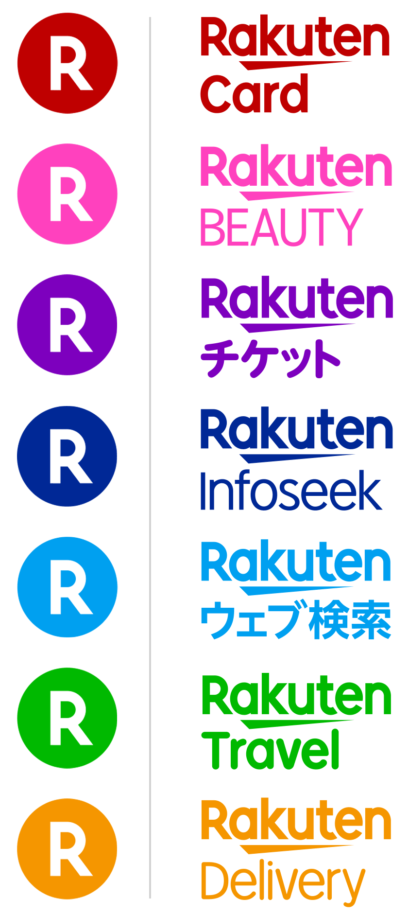 新款日本乐天个性logo设计和字体设计欣赏-7